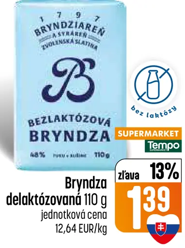 Bryndza delaktózovaná