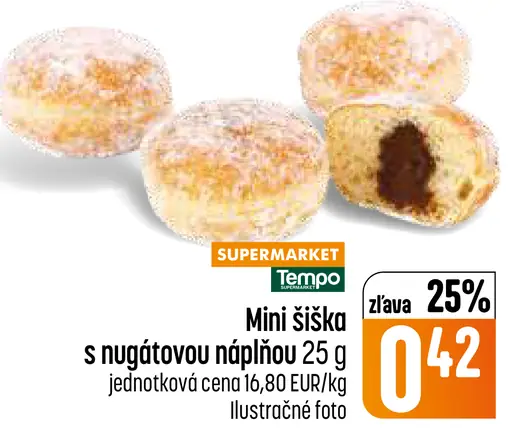 Mini šiška s náplňou