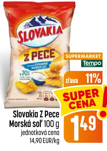 Slovakia Z Pece morská soľ