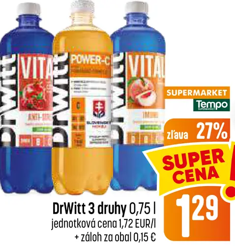 DrWitt 3 druhy