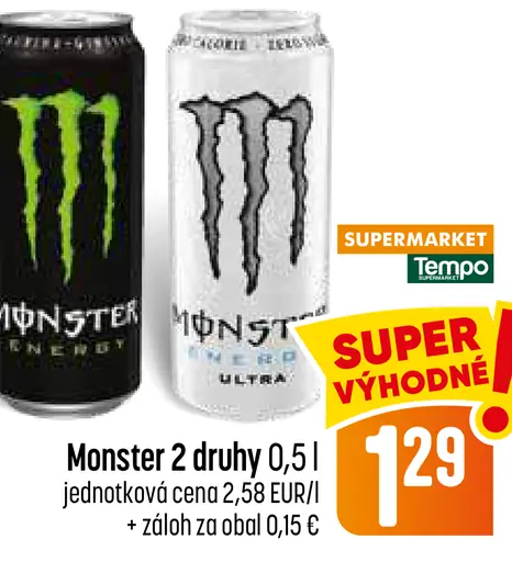 Monster – 2 druhy