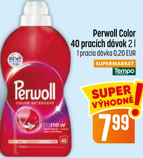 Perwoll Color prací gél