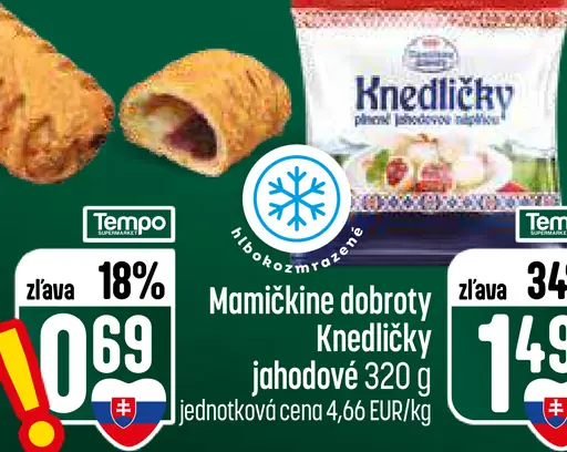 Mamičkina dobroty Jahodové knedličky