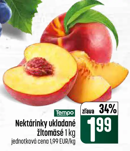 Nektárinky žltomäsité ukladané