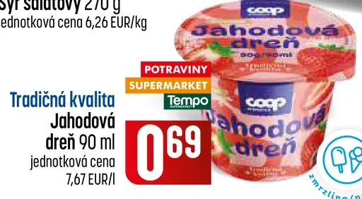 Coop jahodová dreň
