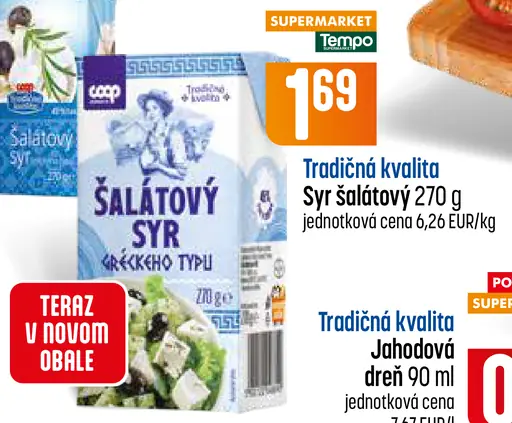 COOP Šalátový syr gréckeho typu