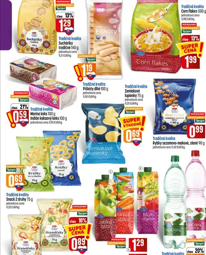 Piškóty dlhé