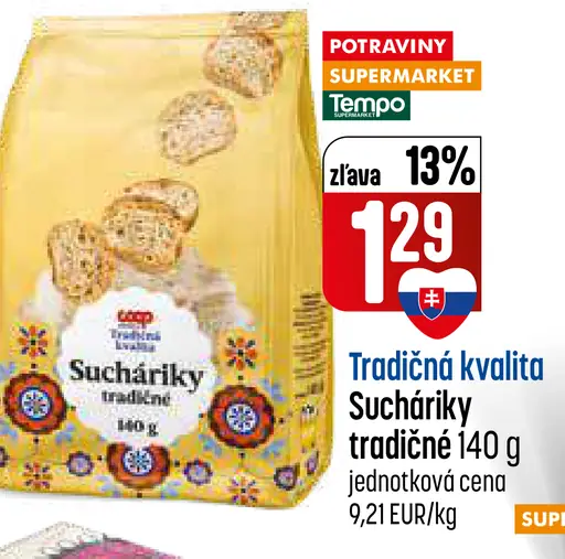 Sucháriky tradičné