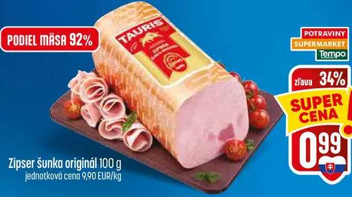 Zipser šunka originál