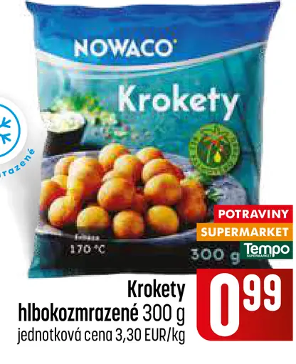 Hlbokozmrazené krokety