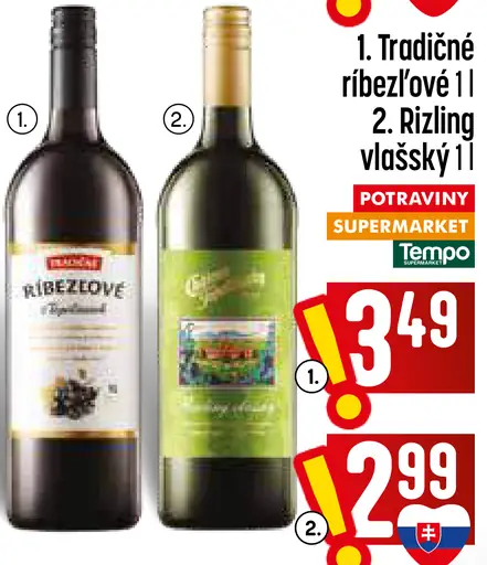 Tradičné ríbezľové víno