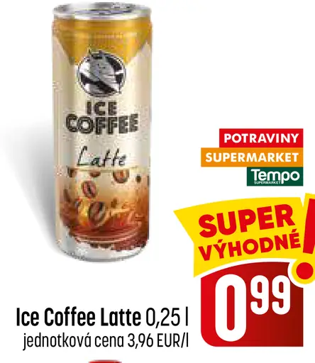 ICE Coffee Latte kávový nápoj