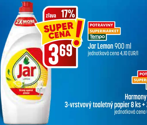 Jar Lemon prostriedok na riad