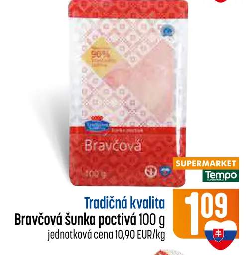 Bravčová šunka poctivá
