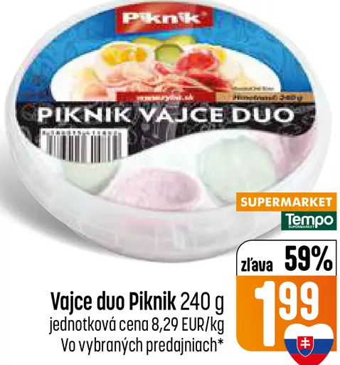 Piknik vajce duo