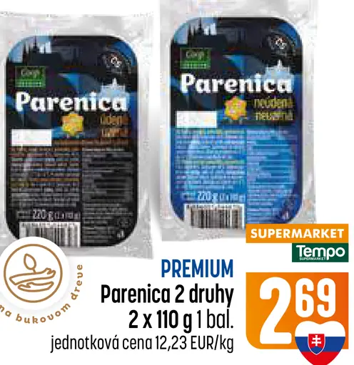 Parenica – 2 druhy
