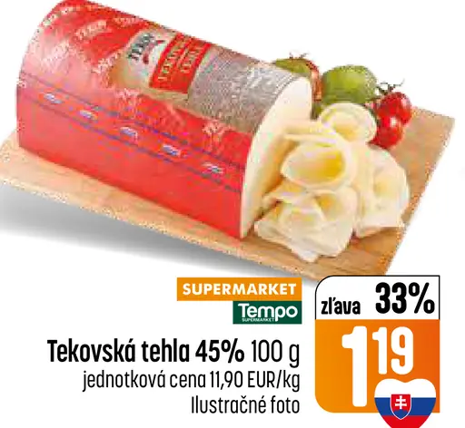 Tekovská tehla 45%