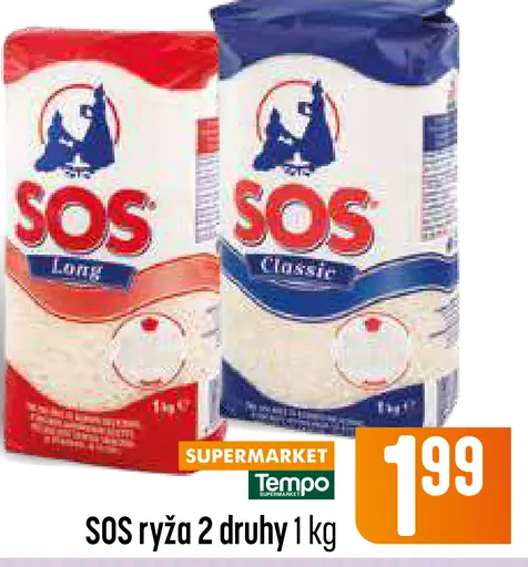 SOS ryža – Long Grain, Classic