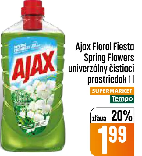 Ajax Floral Fiesta Flower of Spring univerzálny čistiaci prostriedok