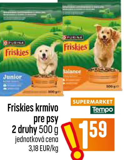 Friskies Junior krmivo pre psy
