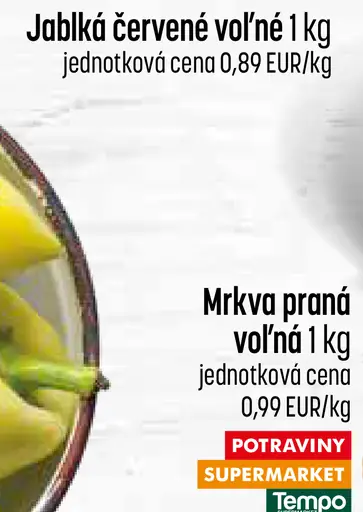 Mrkva praná voľná