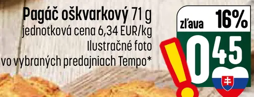 Pagáč oškvarkový