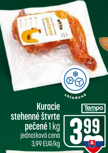 Pečené kuracie stehná ochutené