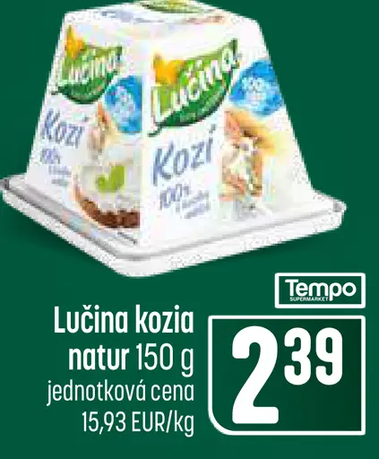 Lučina kozia natur