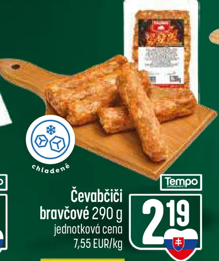 Čevapčiči bravčové