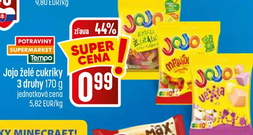 Jojo Želé cukríky