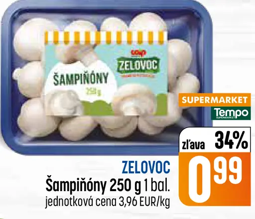 Zelovoc šampiňóny
