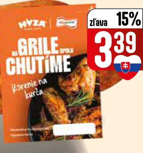 HYZA Kuracie diely chladené s koreninovou soľou