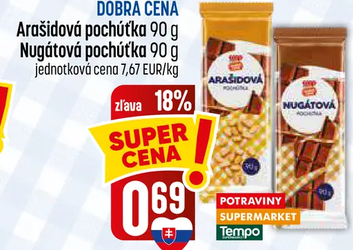 COOP Arašidová pochúťka