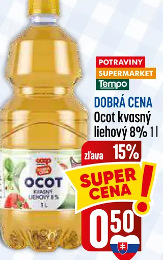COOP Ocot kvasný liehový 8 %