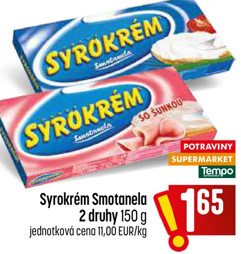 Syrokrém Smotanela