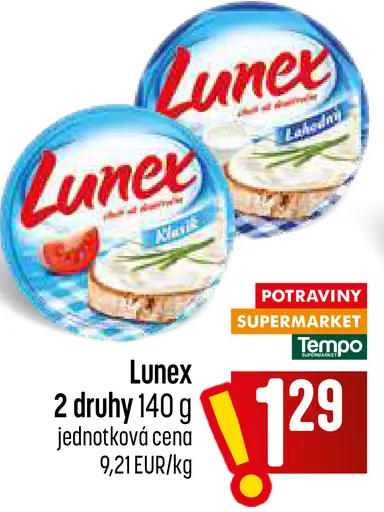 Lunex 2 druhy