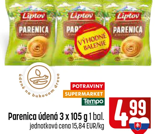 Parenica údená