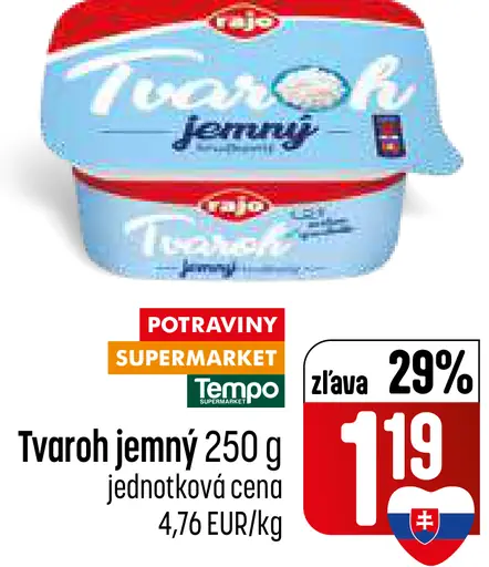 Rajo Tvaroh jemný