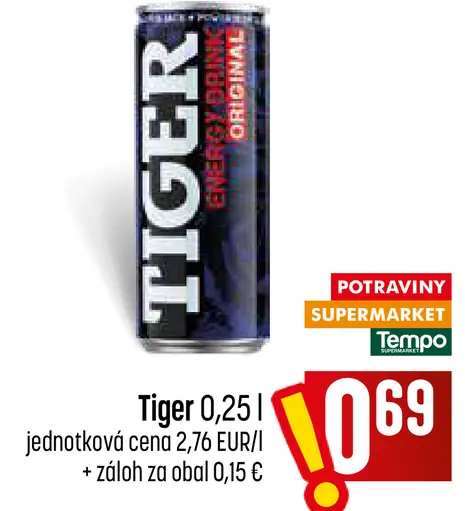 Tiger Energetický nápoj