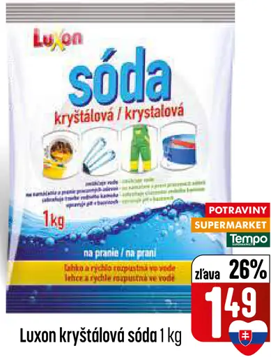 Luxon Kryštálová sóda