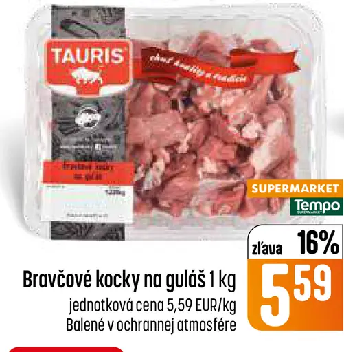 Tauris Bravčové kocky na guláš