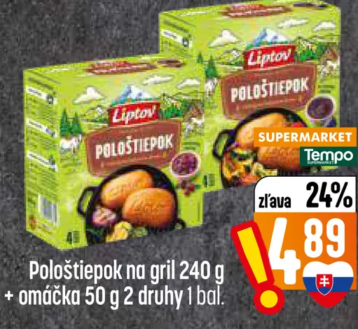 COOP Jednota Na grile polooštiepok na gril s omáčkou