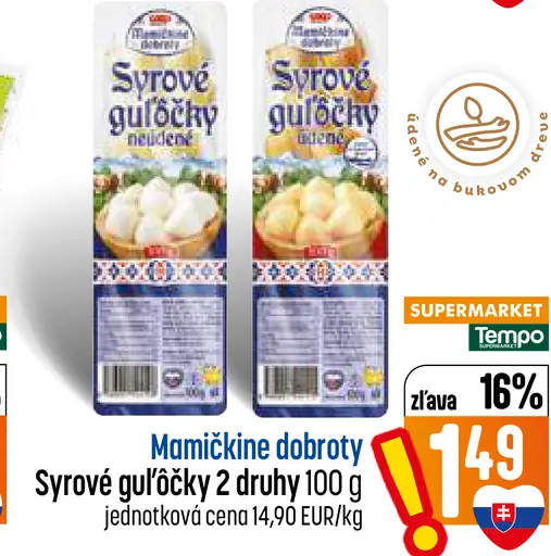 Syrové guľôčky – rôzne druhy