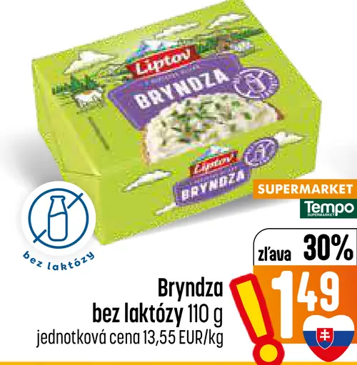 Liptov Bryndza bez laktózy