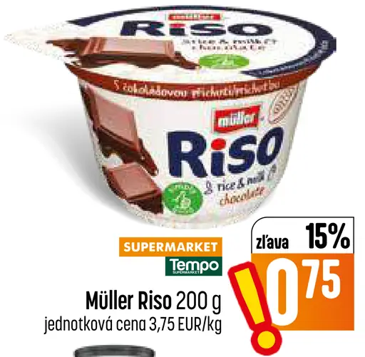 Müller Riso Mliečna ryža čokoláda