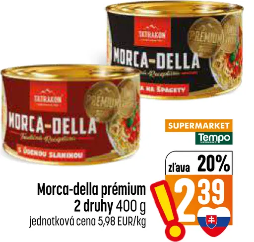 Morcadella premium 2 druhy