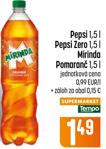Mirinda Pomaranč