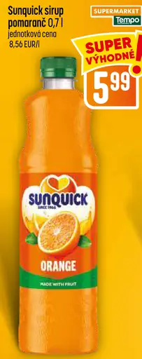 Sunquick sirup pomaranč