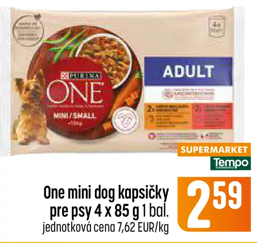 One Mini Dog kapsičky pre psy