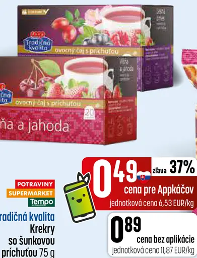 Tradičná kvalita Ovocný čaj